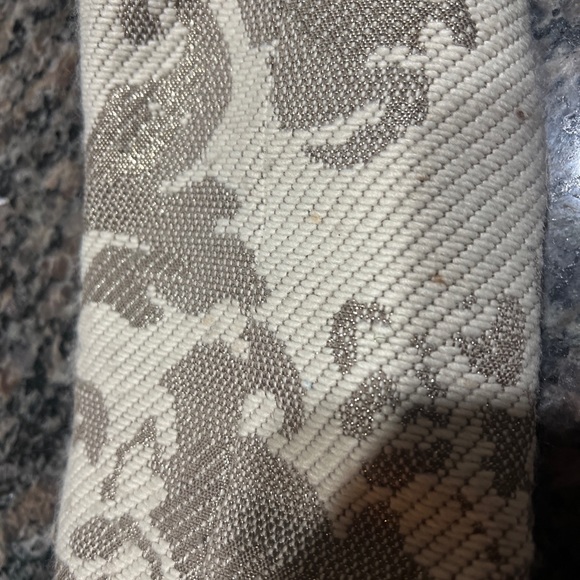 COLDWATER CREEK Womens Blazer 12 Gold Embroidery Metallic Floral classic - Picture 6 of 6